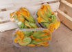 Picture of  ZUCCHINI FLOWERS IN TRAY