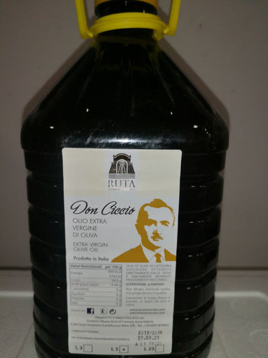 Immagine di OLIO EXTRAVERGINE D'OLIVA PET LT.5 DON CICCIO 2024