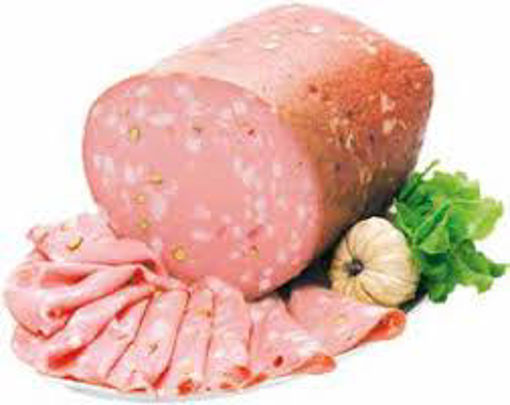 Immagine di MORTADELLA BOLOGNA  S/P C/PIST. IGP S/GLUT. 1/2 ( ca. 5 kg. ) diam. 18 Cm