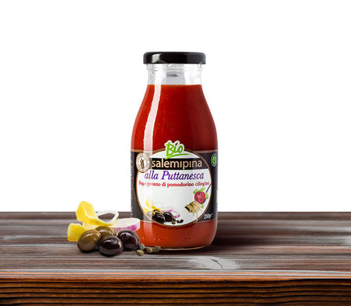 Picture of READY CHERRY SAUCE WITH PUTTANESCA ML. 250 BIO