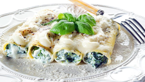Picture of CANNELLONI STUFFED WITH RICOTTA AND SPINACH