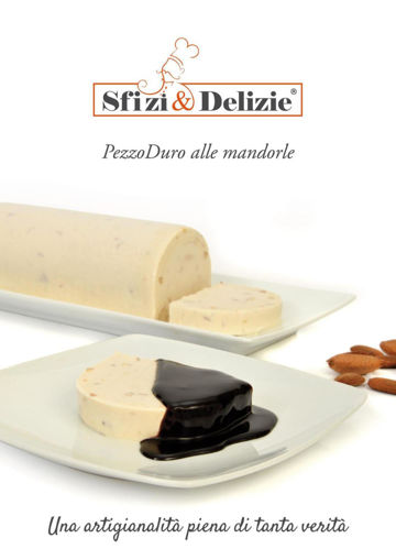 Picture of HARD PIECE WITH ALMONDS 2X KG.1,25 S / GLUTEN