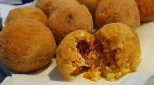 Picture of FRIED BALL ORANGE WITH RAGU 'GR.70