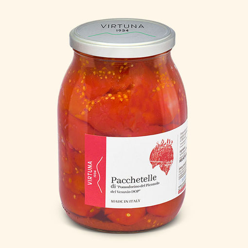 Immagine di POMODORINO PIENNOLO ROSSO DOP PACCHETELLE IN ACQUA VASO KG.1