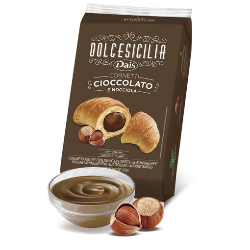 Immagine di CORNETTO AL CIOCCOLATO E NOCCIOLLA