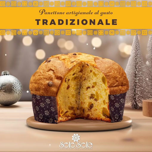 Immagine di PANETTONE ARTIG. TRADIZIONALE KG.1 SOLOSOLE