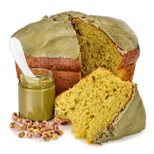 Immagine di PANETTONE ARTIG. AL PISTACCHIO KG.1 CON VASETTO SOLOSOLE