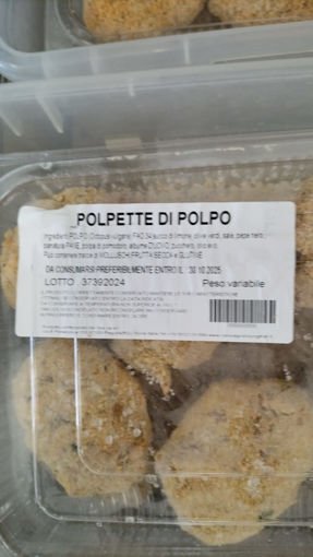 Immagine di POLPETTE DI POLPO SURGELATE