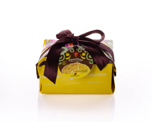 Immagine di PANETTONE LIMONE E ZAFFERANO GR.750 INCAT. A MANO